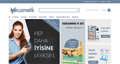 Desktop Screenshot of iyikozmetik.com